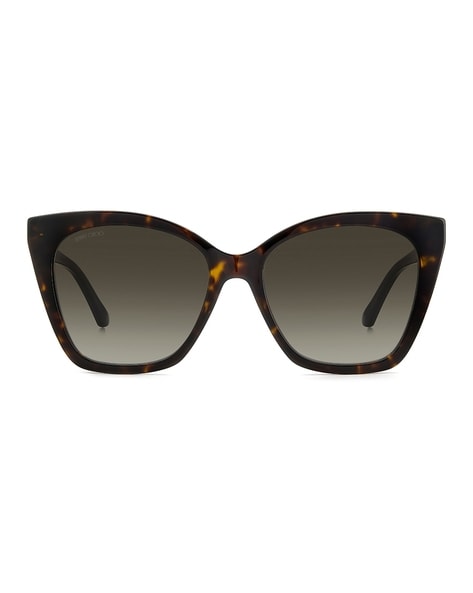 Jimmy Choo Black Sophia/S Crystal Embellished Square Gradient Sunglasses  Jimmy Choo | TLC