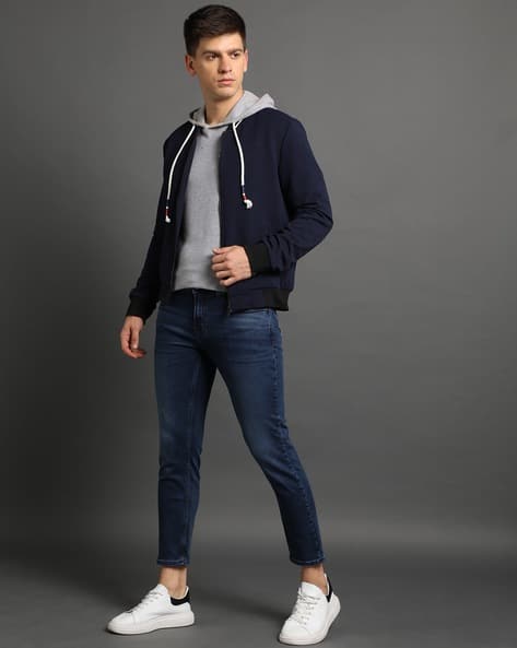 SPYKAR Men Tapered Fit Mid-Wash Jeans