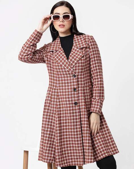 Rust peacoat cheap