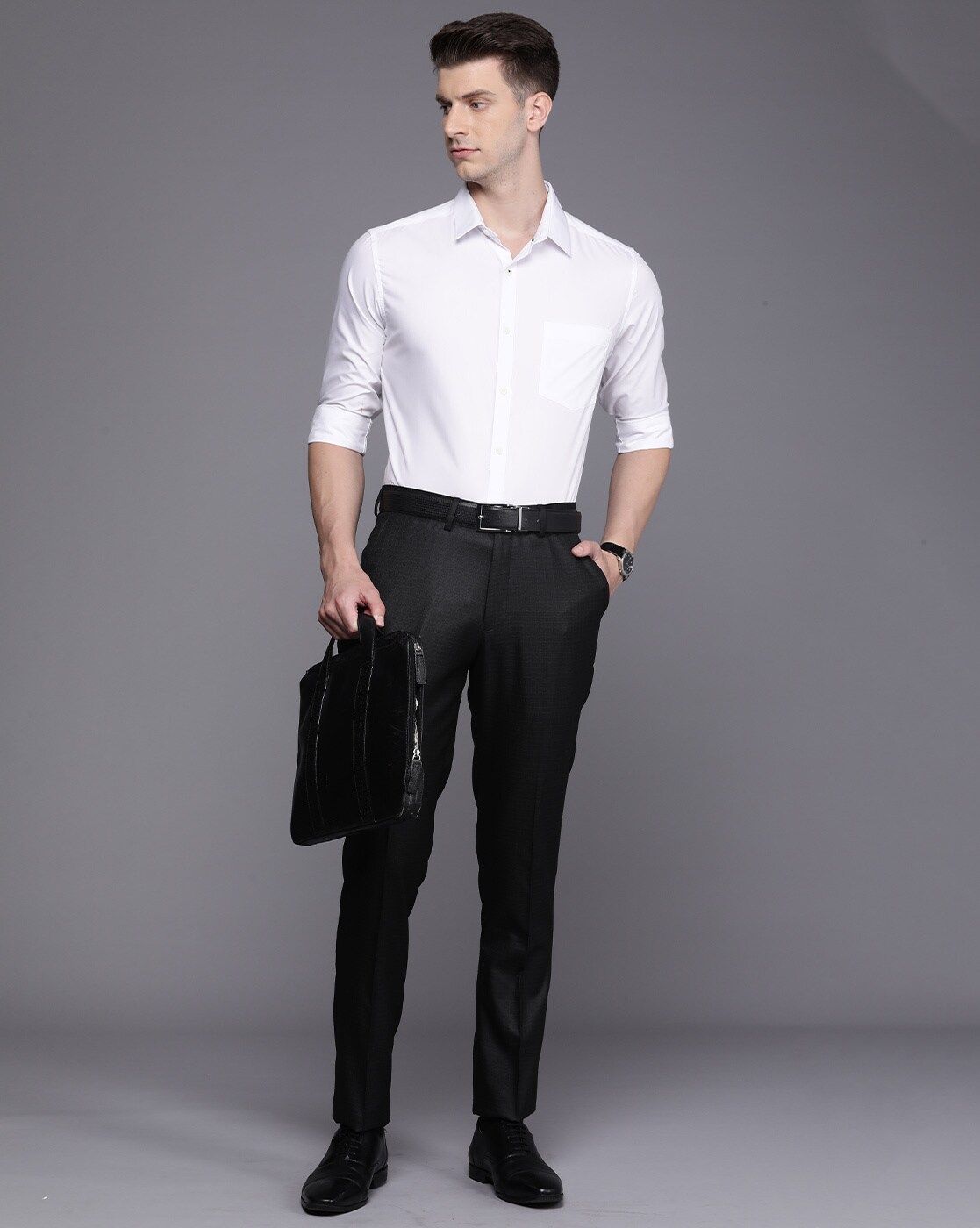 Buy SUITLTD Men Textured Slim Fit Formal Trouser - Beige Online at Low  Prices in India - Paytmmall.com