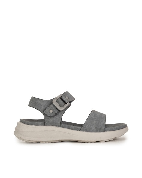 Platform sandals discount with velcro straps