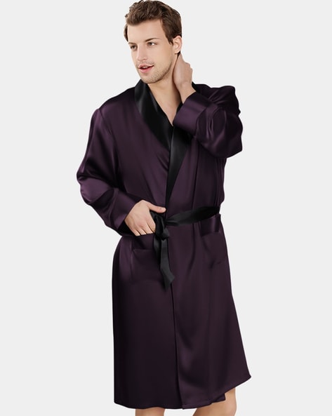 Bathrobes :: Men's Black Plush Soft Warm Fleece Bathrobe with Hood, Comfy Men's  Robe - Wholesale bathrobes, Spa robes, Kids robes, Cotton robes, Spa  Slippers, Wholesale Towels