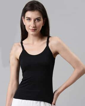 dixcy slimz Women Pack of 5 Camisoles with Adjustable Straps-picture-12