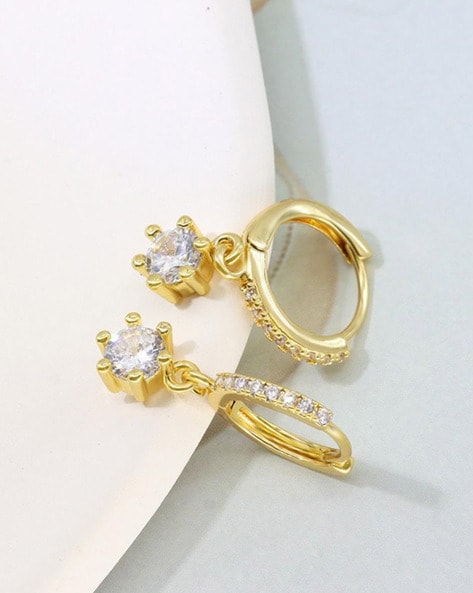 Showroom of Gold earrings for baby girl wear | Jewelxy - 194221