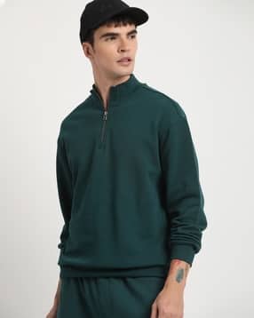the bear house Men Regular Fit High-Neck Sweatshirt-picture-50