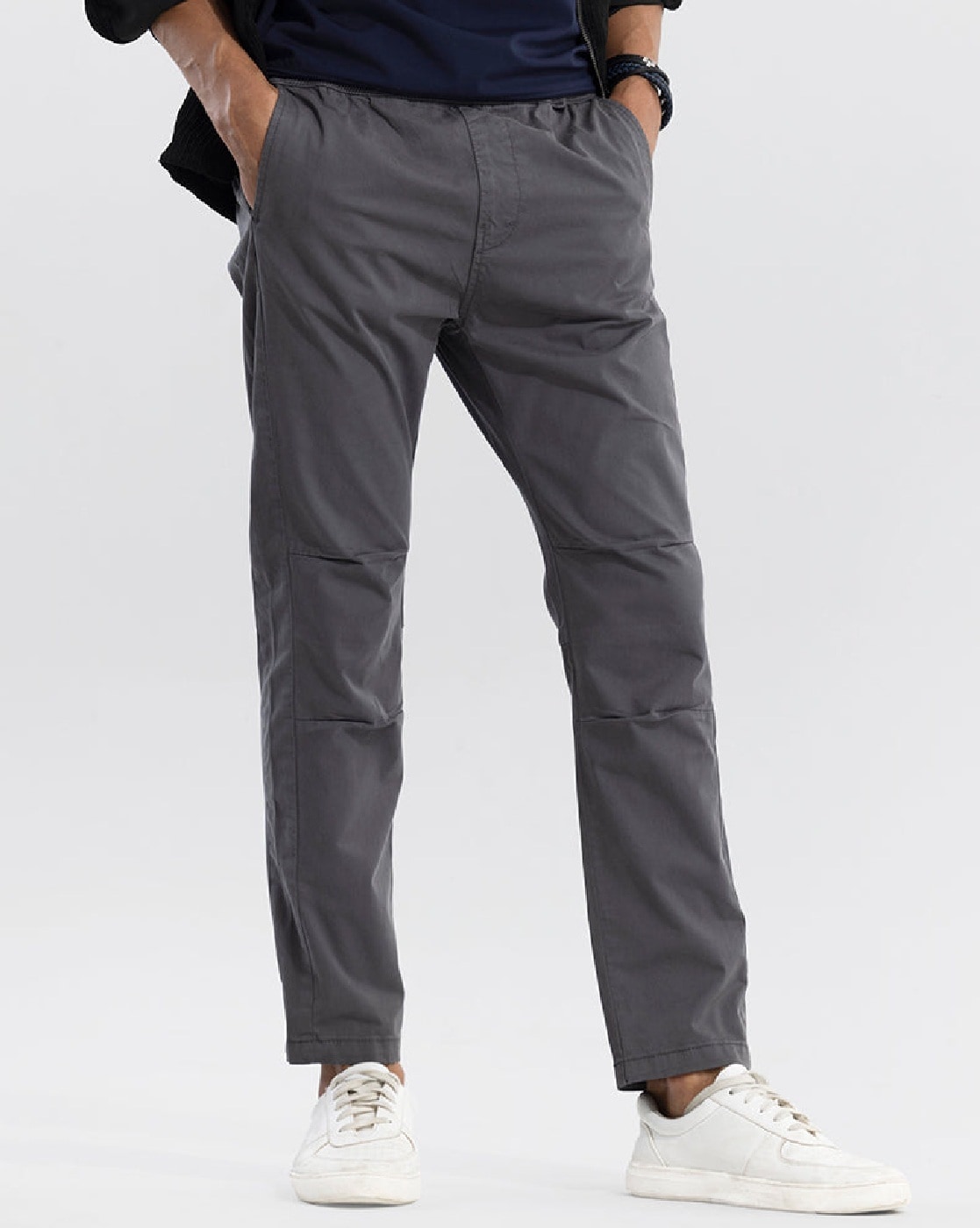 Buy Grey Trousers & Pants for Men by SNITCH Online