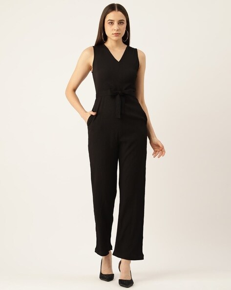 Buy SLAY YOUR WAY BLACK JUMPSUIT for Women Online in India