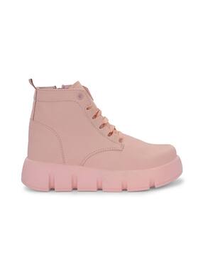 Ladies Shoes Platform Boots Mr Price Buy Pink Boots For Women By