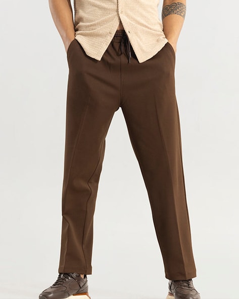 Berwich | Navy Cotton Corduroy Flat Front Trousers – Baltzar-atpcosmetics.com.vn