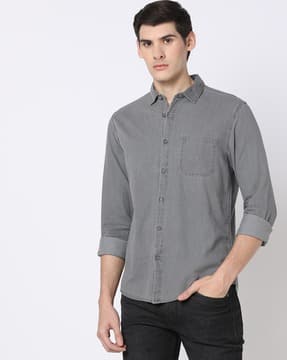【定価8万】美品 OAMC Davis Shirt XS グレー -288Wx360H-443029526-ltgrey-