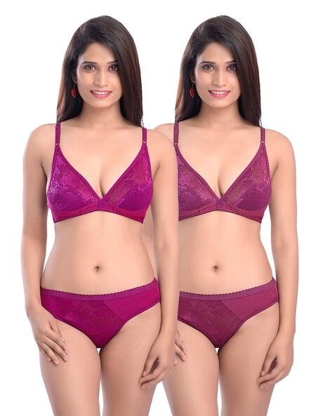 Buy Multicoloured Lingerie Sets for Women by AAMARSH Online