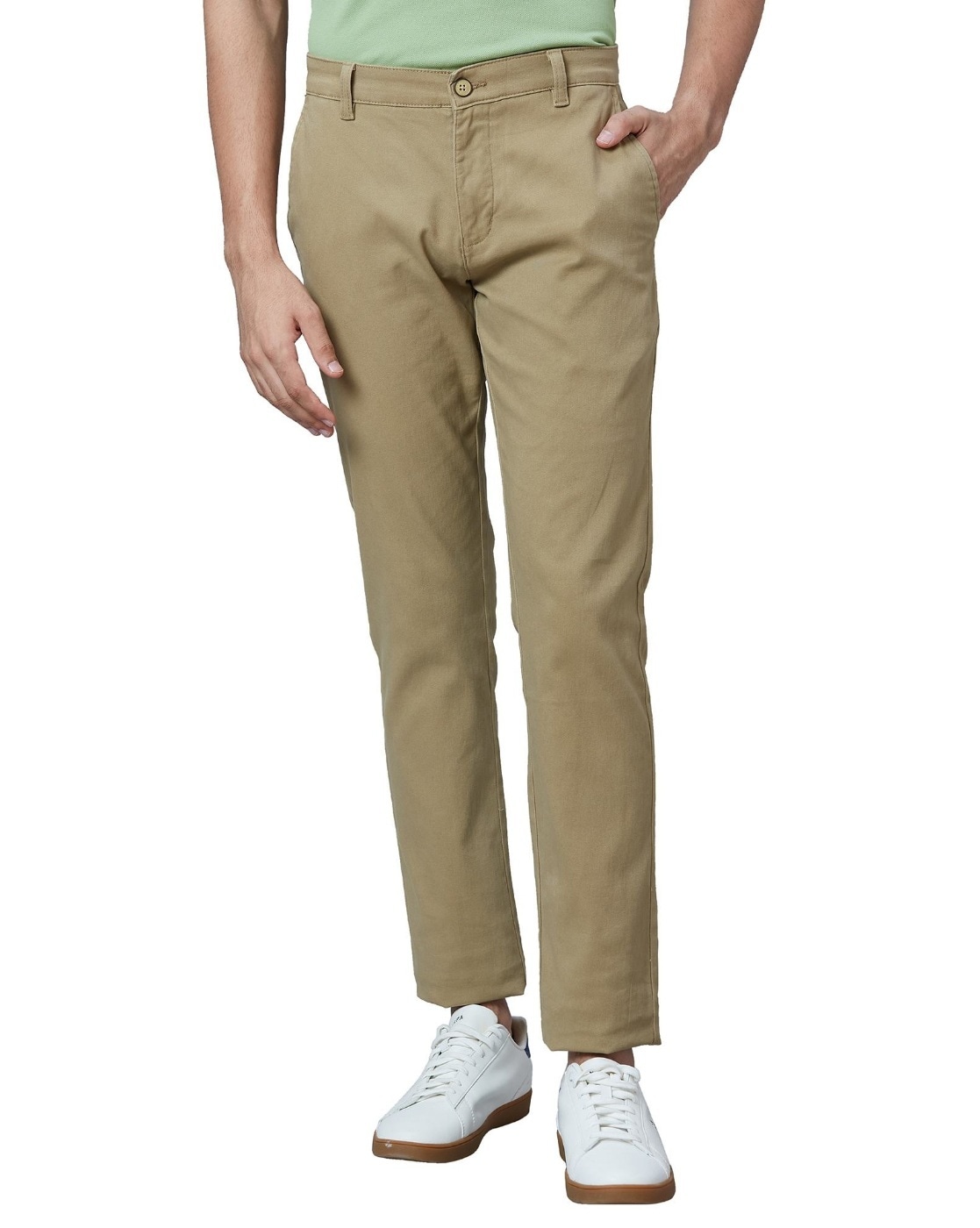 Buy Brown Trousers & Pants for Men by PARX Online | Ajio.com