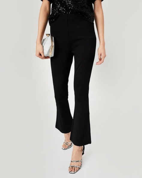 Buy Black Trousers & Pants for Women by max Online