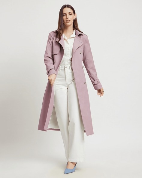 Buy Lavender Jackets Coats for Women by Fable Street Online Ajio