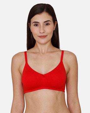 Buy Zivame Soft n Sheen Padded Wired 3/4th Coverage T-Shirt Bra