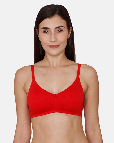 Three-Fourth Coverage Non-Padded Bra