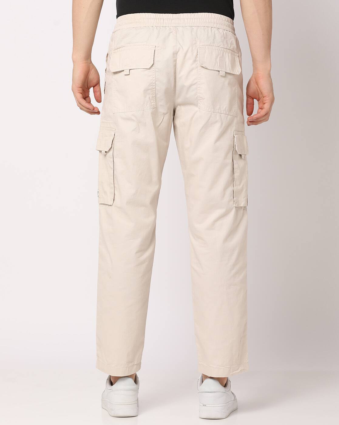 【STONE 】CARGO PANTS 29 Buy Pink Trousers & Pants for Men by DNMX Online | Ajio.com