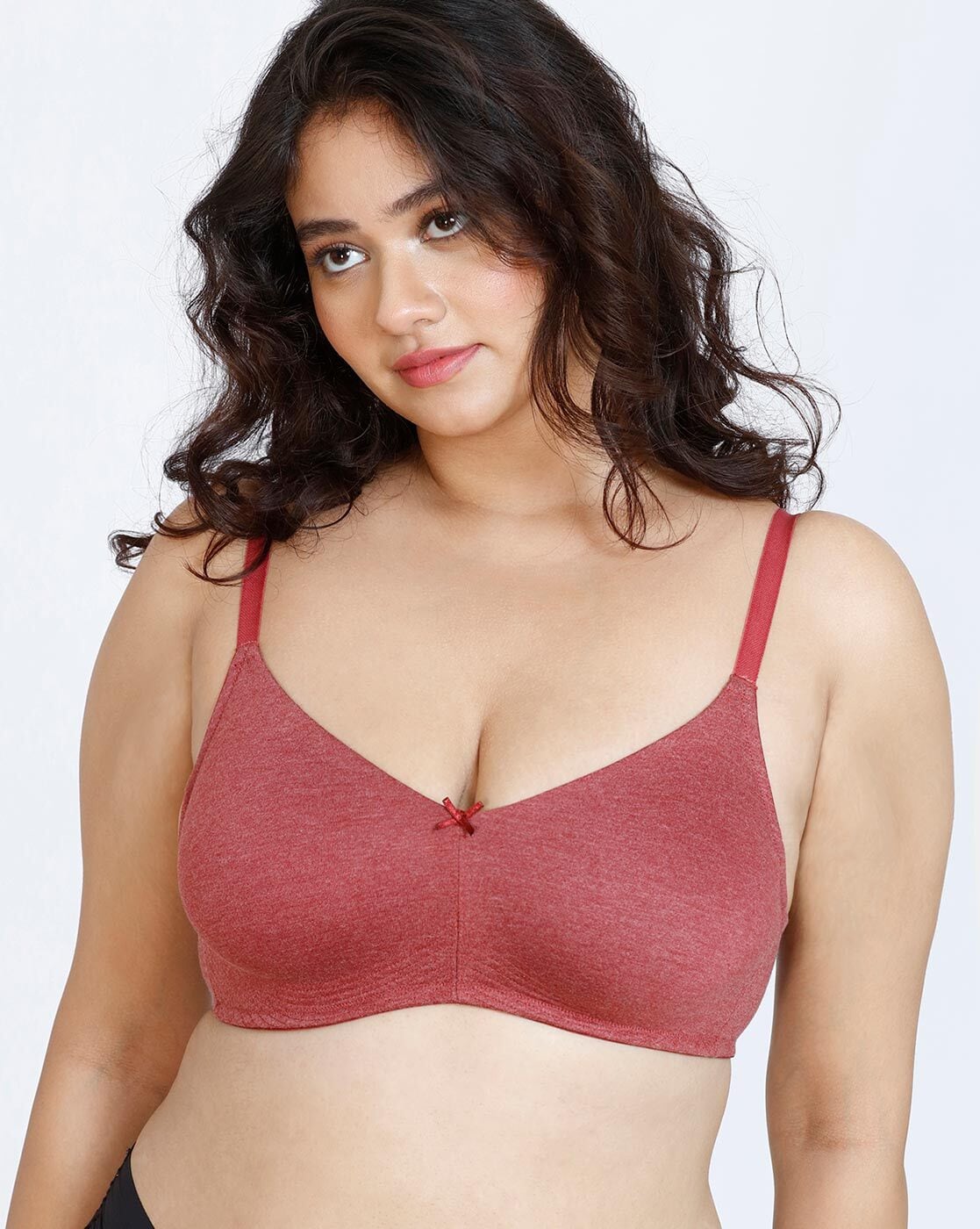 Buy Zivame Padded Wired 3-4th Coverage T-Shirt Bra - Nutmeg - Brown Online