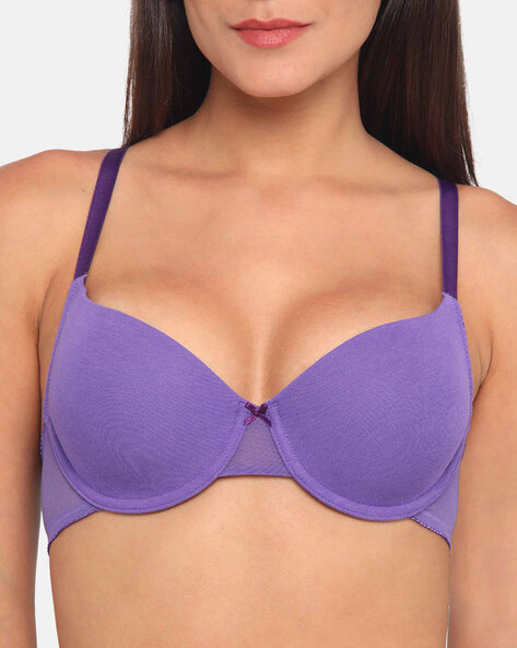 Under-Wired T-shirt Bra with Bow