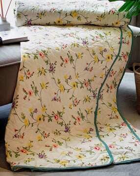 Premium Quilted Cotton A/c Blanket for All Season - Double Bed