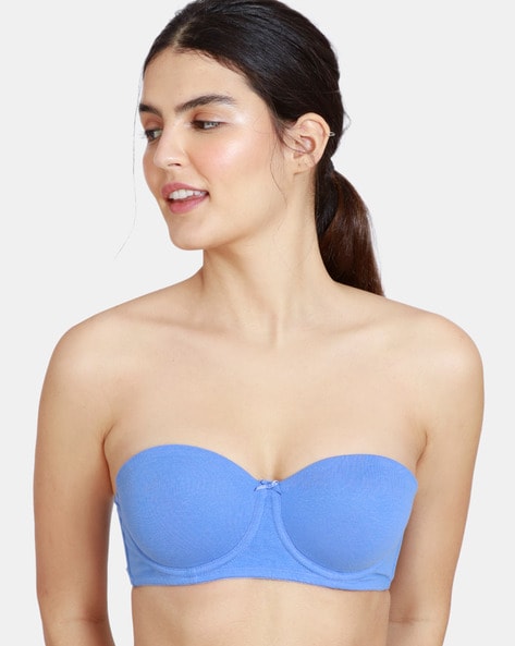 Buy Zivame Wear Me Everyday Padded Wired Medium Coverage Strapless