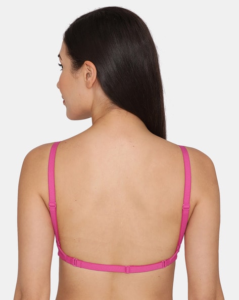Buy Zivame Double Layered Non Wired Full Coverage Backless Bra