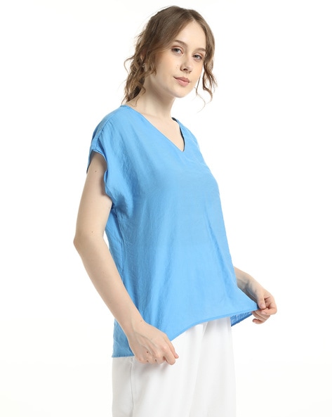 Buy Blue Tops for Women by SAM Online