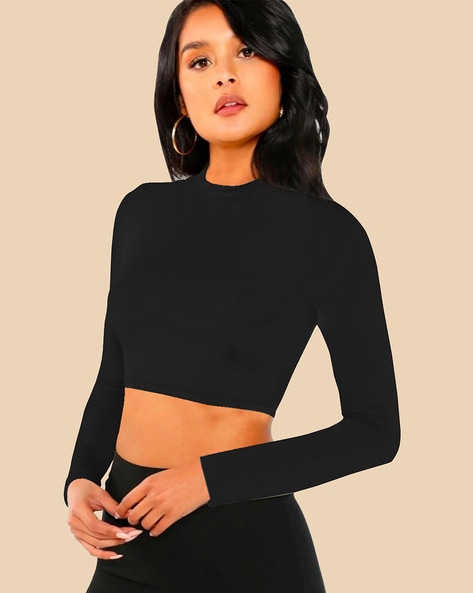 Buy Black Tops for Women by DREAM BEAUTY FASHION Online