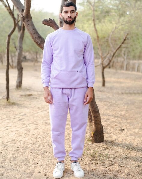 Lilac joggers online mens