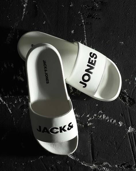 Buy White Flip Flop Slippers for Men by Jack Jones Online