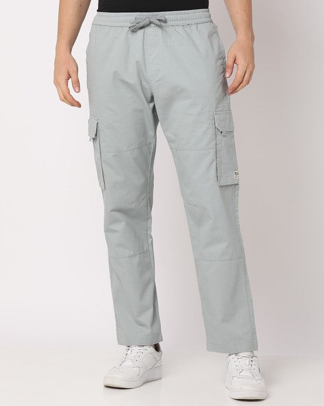 Unique Plain Ladies Grey Cotton Trouse, Size: 32 at Rs 250/piece