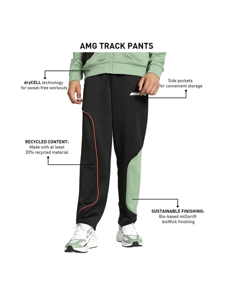 Buy Puma Men Black Woven Dry Cell Track Pants - Track Pants for Men 109289  | Myntra