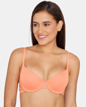 Buy online Orange Lightly Padded Push Up Bra from lingerie for Women by  Susie for ₹499 at 41% off