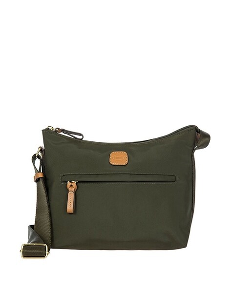 Buy Bric s Sling Bag with Zip Closure Olive Color Women AJIO LUXE