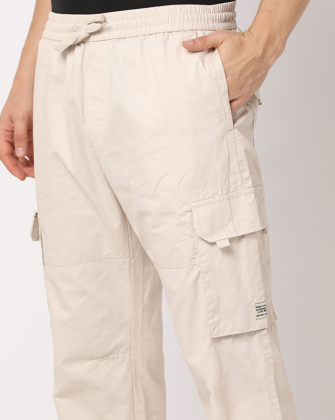 Men's Cargo Pants Cargo Trousers Trousers Drawstring Elastic Waist Multi  Pocket Plain Comfort Breathable Casual Daily… | Cargo pants, Mens pants, Mens  pants fashion