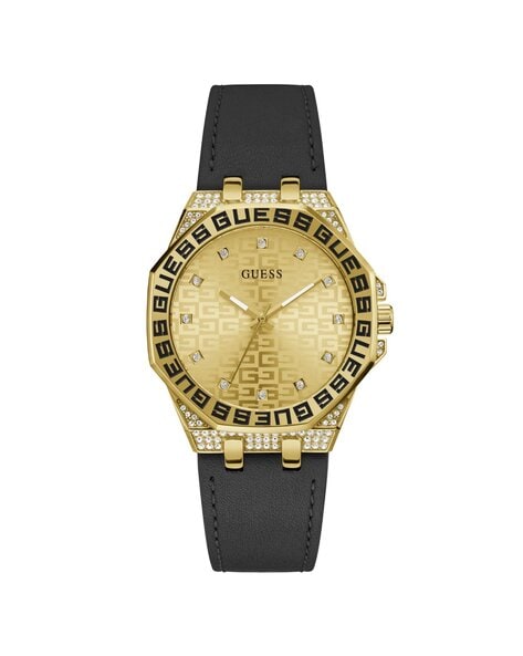 Guess Women's U1098L5 'Casual' Crystal White Silicone Watch - Walmart.com