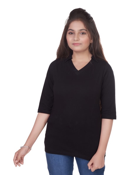 Buy Women's Black Tops Online