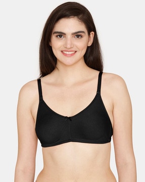 Zivame Brown Full Coverage Double Layered Bra