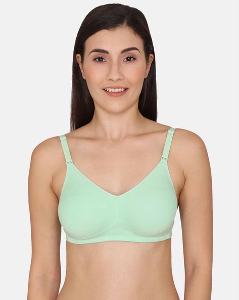 Buy Zivame Double Layered Non Wired 3-4th Coverage Backless Bra
