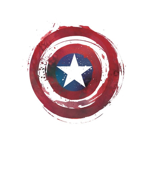 PEACOCKRIDE The Avengers-Captain America Shield Pin Badge (Metal,  Multicolour,75mm) : Amazon.in: Toys & Games