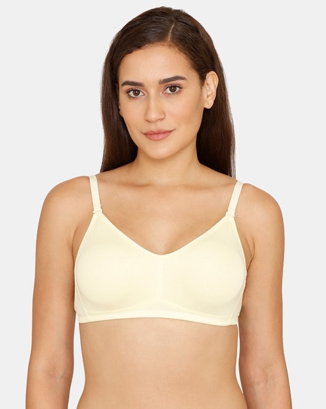 Buy Zivame Mio Amore Padded Wired Medium Coverage Beach Top - Green Print  at Rs.599 online