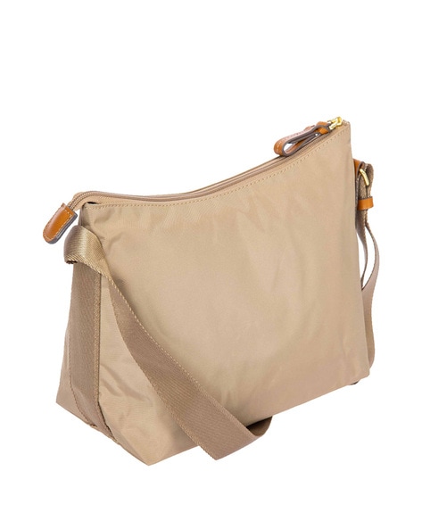 Buy Bric s Sling Bag with Zip Closure Beige Color Women AJIO LUXE