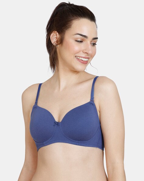 Basics Padded Non-Wired 3/4Th Coverage T-Shirt Bra