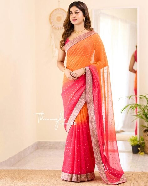 Buy Peach Saree Blouse Online In India - Etsy India