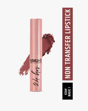 insight cosmetics 24 Hrs Non Transfer Matte Lipstick - 08 Stay Basic-picture-35