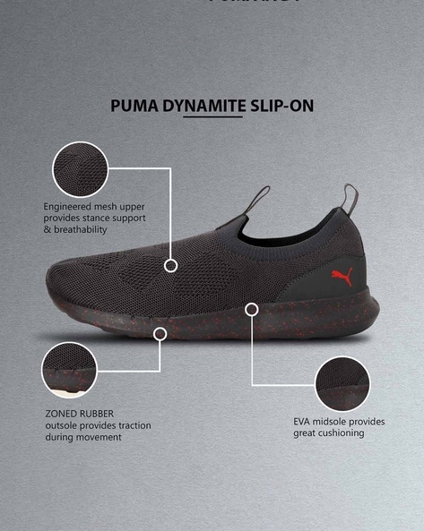 Puma mesh slip clearance on