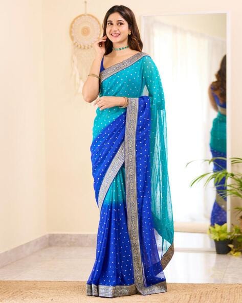 Georgette Sarees - Buy Latest Designer Georgette Sarees Online - Utsav  Fashion