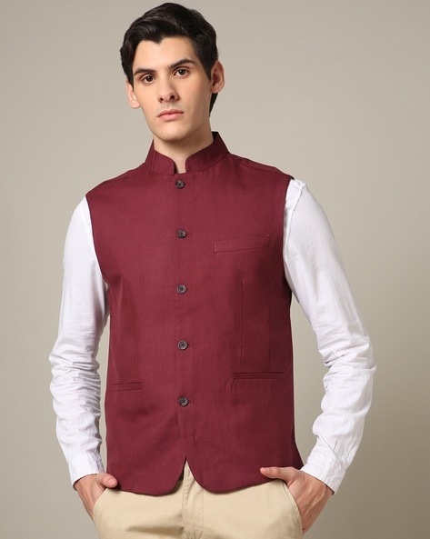 PARX Sleeveless Self Design Men Jacket - Buy PARX Sleeveless Self Design  Men Jacket Online at Best Prices in India | Flipkart.com