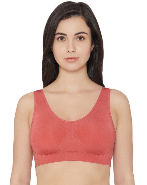 Buy Wacoal Non-Wired Lightly-Padded Bra, Red Color Women