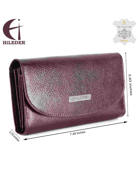 LuckOn Women's Genuine Leather Clutch Bag, Smartphone Holder Purse, Hand  Clutch for Ladies Size (L 7.50 x H 4.50) LRN227 Bombay Sheep Leather  (BROWN) : Amazon.in: Fashion